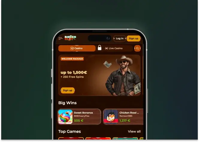 Rodeo slot app
